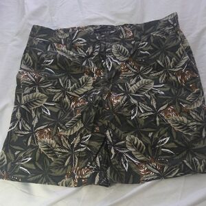 Banana Republic Jungle Leaf Print Shorts